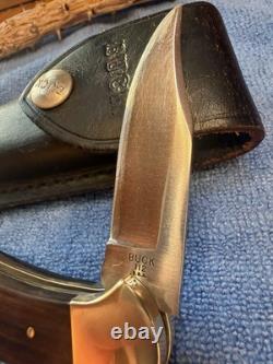 Buck 112 Ranger Knife Vintage 1972-1973 3 Line No Dot Stamp Nice Condition USA