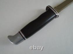 Buck 118 Knife Fixed Blade Personal Hunting Skinning Leather Sheath USA 1972-86