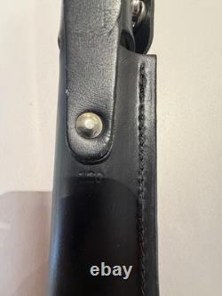 Buck 120 General Fixed Blade Hunting Knife with Leather Sheath Vintage