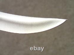 Buck 121 USA Vintage Fixed Knife Early 1990's Nice with Sheath