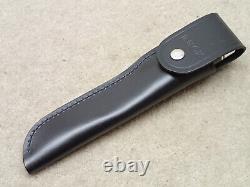 Buck 121 USA Vintage Fixed Knife Early 1990's Nice with Sheath