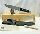 Buck 124 Frontiersman Fixed Blade Knife with Sheath, Paperwork, & Box
