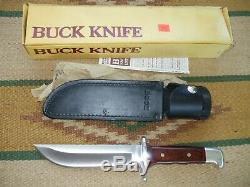 Buck 124 Frontiersman Hunting Knife Vintage USA