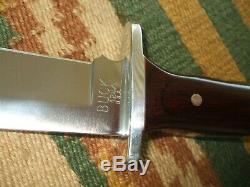 Buck 124 Frontiersman Hunting Knife Vintage USA