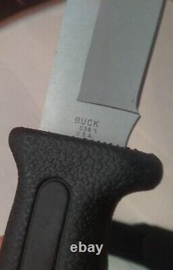 Buck 639 Fieldmate Fixed Blade Hunting Knife Black Sheath Unused