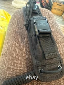 Buck 822 Sentry Tactical Fixed Blade Knife MOLLE Compatible Sheath U. S. A