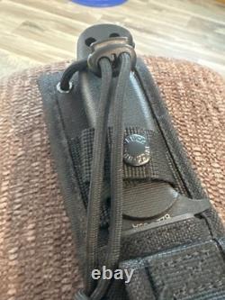 Buck 822 Sentry Tactical Fixed Blade Knife MOLLE Compatible Sheath U. S. A