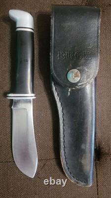Buck Knife 103 Skinner One Line 1960's USA Factory Sheath