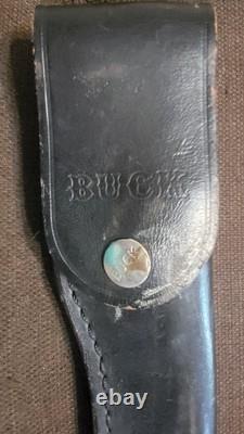 Buck Knife 103 Skinner One Line 1960's USA Factory Sheath