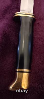 Buck Knife 212 Fixed Ranger Bos S45vn Blade Black Phenolic Handle Brass