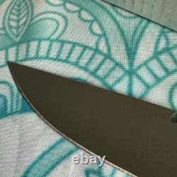 Buck Knives Ron Hood 060 Hoodlum 5160 Carbon Steel Knife Sheath USA Made. 2015