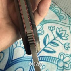 Buck Knives Ron Hood 060 Hoodlum 5160 Carbon Steel Knife Sheath USA Made. 2015