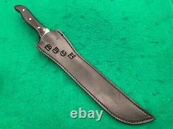 Buck USA 1967 1972 50 Yrs Snake Charmer Big Boy Hunt Custom Knife Sheath