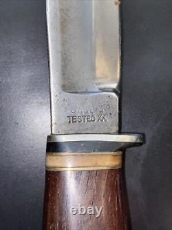 CASE-CASE'S TESTED XX 9.5 Sheath Knife BRADFORD, PA-1932-40