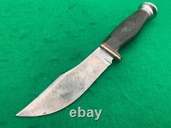 CASE TESTED xx VINTAGE 1920-40 only very RARE HUNTING knife & original SHEATH