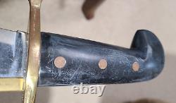 CASE XX 1836 Bowie Knife Davy Crockett No Sheath Beefy Beauty To Display Collect