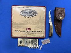 CASE XX 1996 SMALL GAME PHEASANT KNIFE WithSHEATH PATTERN 523-31/4 SSP IN TIN