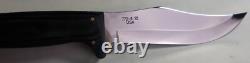 CASE XX 772-6 SS Micarta Utility Fixed Knife with OG Leather Sheath Discontinued