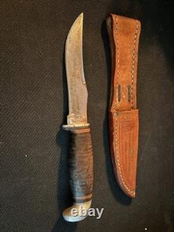CASE XX USA 323-5 Fixed Blade Hunting Knife withoriginal Sheath
