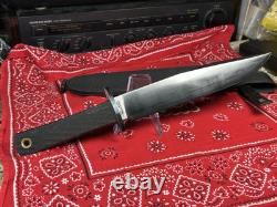 CLEAN Cold Steel Trail Master Bowie Knife 9.5 San Mai Steel Blade Kray-Ex