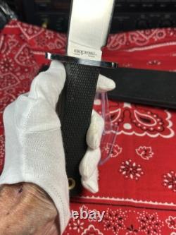 CLEAN Cold Steel Trail Master Bowie Knife 9.5 San Mai Steel Blade Kray-Ex