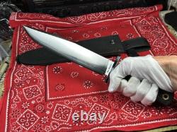 CLEAN Cold Steel Trail Master Bowie Knife 9.5 San Mai Steel Blade Kray-Ex