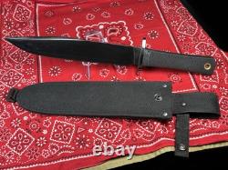 CLEAN Cold Steel Trail Master Bowie Knife 9.5 San Mai Steel Blade Kray-Ex