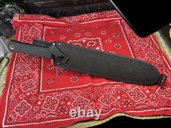 CLEAN Cold Steel Trail Master Bowie Knife 9.5 San Mai Steel Blade Kray-Ex