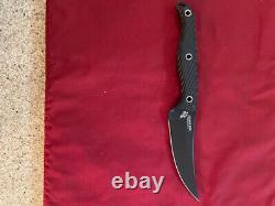CRKT 2709 Clever Girl Fixed Blade Knife with Sheath Black