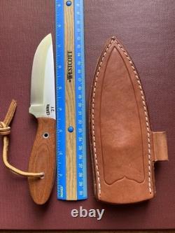 CUSTOM KNIFE BY J. C. KNIVES ESCANABA, MI @ 4 CPM 3V Scandi Blade Micarta