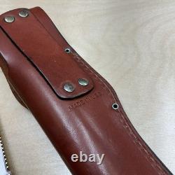 CUTCO 1769 KC Serrated Hunting Knife Olen, N. Y. USA White Handle