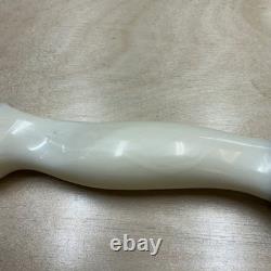 CUTCO 1769 KC Serrated Hunting Knife Olen, N. Y. USA White Handle