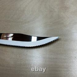 CUTCO 1769 KC Serrated Hunting Knife Olen, N. Y. USA White Handle
