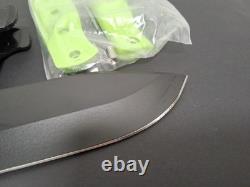 CUTCO KA-BAR 5726 Outdoorsman Black Hunting Knife with Sheath