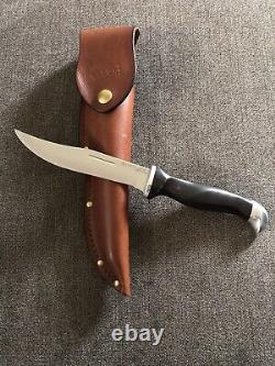 CUTCO USA 1769 Rare Plain Edge Fixed Blade Hunting Knife With Sheath Like Buck 119