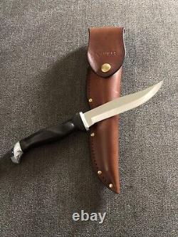 CUTCO USA 1769 Rare Plain Edge Fixed Blade Hunting Knife With Sheath Like Buck 119