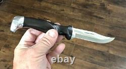 CUTCO USA 1769 Rare Plain Edge Fixed Blade Hunting Knife With Sheath Like Buck 119