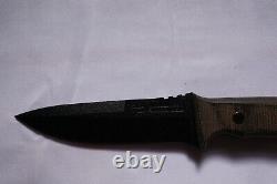 Camillus Cuda Cqb4 Black Ops Fixed Blade Knife Designed By Robert Terzuola USA