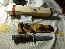 Camillus N. Y. Commemorative Wwii Pilot Knife Hiroshima Nagasaki #372/500 Rare