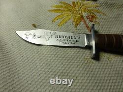 Camillus N. Y. Commemorative Wwii Pilot Knife Hiroshima Nagasaki #372/500 Rare