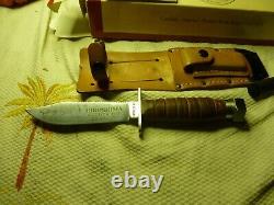 Camillus N. Y. Commemorative Wwii Pilot Knife Hiroshima Nagasaki #372/500 Rare