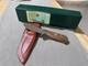 Canal Street Cutlery Drop Point Hunter Reclaimed American Chestnut Handle