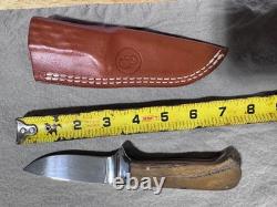 Canal Street Cutlery Drop Point Hunter Reclaimed American Chestnut Handle