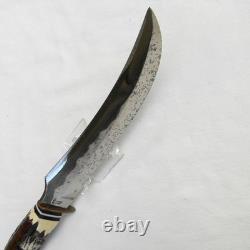 Carl Schlieper, Solingen Germany 1950th ORIGINAL BUFFALO SKINNER, sheath UNUSED