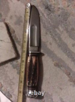 Carson Case Tested XX Knife 1932-1940 6 Split Stag Handle