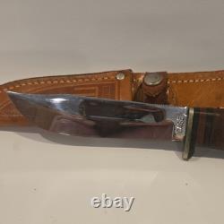 Case Hunting Knife 1940 to 65 with Leather Case / Remarkable Condition