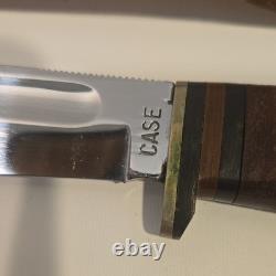 Case Hunting Knife 1940 to 65 with Leather Case / Remarkable Condition