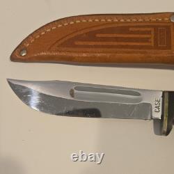 Case Hunting Knife 1940 to 65 with Leather Case / Remarkable Condition
