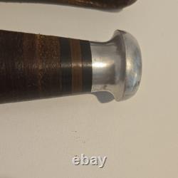 Case Hunting Knife 1940 to 65 with Leather Case / Remarkable Condition
