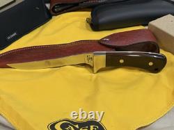 Case Native American Series Fixed Blade Set. 4 Vintage Knives with pouch